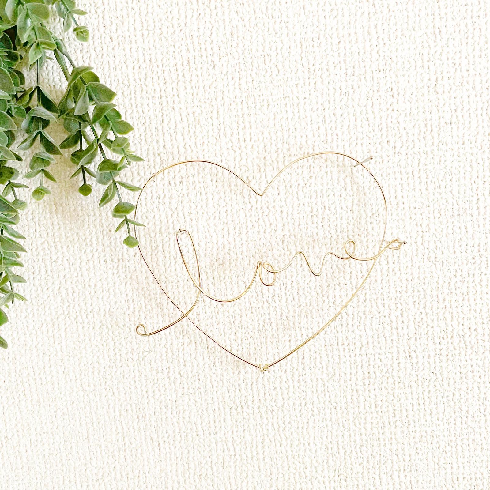 韓国風インテリア love ♡ ワイヤークラフト ゴールド オンラインストア販売店 花 クラフト アート ★オーダー受付中★ワイヤー 韓国 シンプル インテリア アート/写真