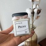 ☆新作☆ 【ピオニー】ソイアロマキャンドル SOY CANDLE