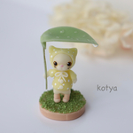雨の日のにゃんこ