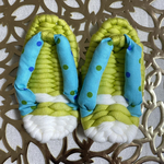 一歳餅踏み 布わらじ