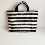 レッスンバッグ  絵本バッグ シンプル ボーダー柄＜送料込み＞ *sora*