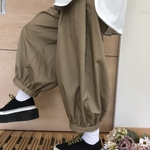 【再販】大人のバルーンパンツ★ポケット後ろ★定番♡ベージュ