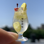 喫茶店のレモンスカッシュ🍋