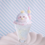 王様ペンギンのキラキラクリームソーダ