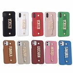 〈名入れオーダー〉高級牛革カスタムiPhoneケース