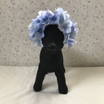 犬用❤︎紫陽花のヘッドドレス❤︎B