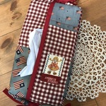 再販！カントリーのティッシュボックスカバー