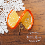 『NEW』果汁飾りオレンジみかん ポニーフック【フルーツ オレンジ みかん スワロフスキー オランジェットビガラード】