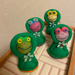 Chie様ご購入専用ページ💕keronの森の番人☆   カエル    