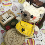 しろくまくんの、お出bag付ストラップ