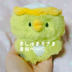 ましゅまろさま専用ページ