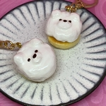白クマパンケーキ キーホルダー