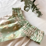 生理時にも使えるふんどしパンツ「ルナ」LIBERTY Archive Lilacs（アーカイブライラック）Mint