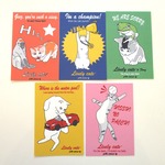 猫さんPOPなポストカードセット（カラフルなポスカでお部屋がにぎやかに）