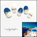〜世界の絶景Nail〜 Santorini 