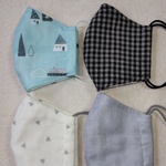 ichiaki22さま専用 キッズ 立体マスク大サイズ 裏側冷感生地（2枚セット）