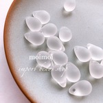 〈8個*No.B1307〉 import マットドロップ/クリアホワイト