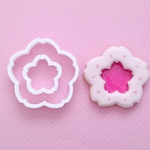 桜ステンドグラスクッキー型
