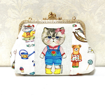 コヤンイサムチョン　がま口ポーチ　ハンドメイド　ルミちゃん