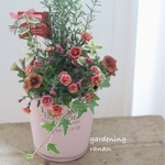 早割り✿*:母の日のローズマリーの寄せ植え❁❀✿orange