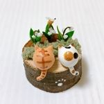 すずらんとねこ