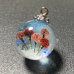 母の日♡カーネーションレジンネックレス