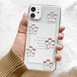 お花の咲いてるiPhoneケース
