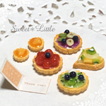 ドールハウス＊ミニチュア フルーツタルトセット No.18