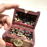 冒険家の部屋　地下付き　宝箱ボックス