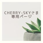 cherry-skyさま専用ページ