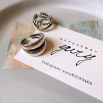 【送料無料】トレンドのシルバーリング