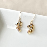 ぷっくりガラス◇小ぶりたわわピアス/イヤリング