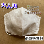 【送料無料】☆ハンドメイドマスク大人用☆