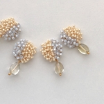 bouquet (lemon quartz)ピアス・イヤリング