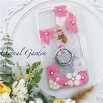 押し花スマホケース iPhone11Pro iPhone11 iPhone12mini iPhone12 iPhone12proiPhone13 iPhone13mini  Xperia10II