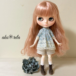 ブライス アウトフィット ★ キュロット & スモックブラウス ★ 服