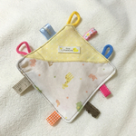 baby's toy カシャカシャタグハンカチ ☆ イエロー