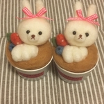 【ペッパーベリー様　専用】うさちゃんカップケーキ