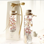 90様専用ページです。ミモザのハーバリウム150ml　かすみ草の薄紫ハーバリウム150ml　2本セット　母の日　誕生日プレゼント　結婚祝いにも♪