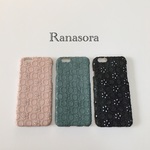 (再々販)キラキラレースiPhoneケース