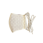 see-through dot ribbon mask【おしゃれ　ﾘﾎﾞﾝﾏｽｸ  大人 立体 ﾏｽｸｶﾊﾞｰ 小さめ　夏マスク　 ﾄﾞｯﾄ　ｵｰｶﾞﾝｼﾞｰ  ｼｰｽﾙｰ ﾆｭｱﾝｽｶﾗ-   】 