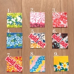 再販【特別SALE】2個セット販売‼︎ ハワイアン柄しかくヘアゴム
