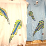 mii89様専用  手描き  アオリイカTシャツセット