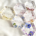 🎈お好みオーダー×金箔使用×ガラスケースリングピロー