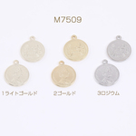 M7509-3  12個  コインチャーム 1カン 13×16mm No.9  3×（4ヶ）