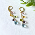 再販♡ アラビアンナイトの虹色の雫 ピアス/イヤリング