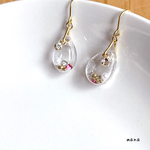 ♡小さなクリスタルたちが動く♡マーメイドのしずくの涙-crystal pink-