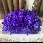 鮮やか綺麗色❣️アナベルグレープパープルアジサイ小分け❣️ハンドメイド花材プリザーブドフラワー