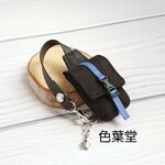 カラーボディバッグ(スモークブルー)バックル無し