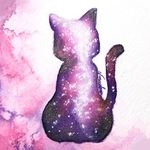 ネコ①【ミニ原画】